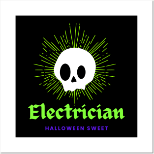 Spooky electrician Posters and Art